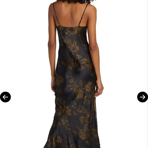 NWT Reformation Parma Silk Floral Maxi Dress (M) - Picture 4 of 12